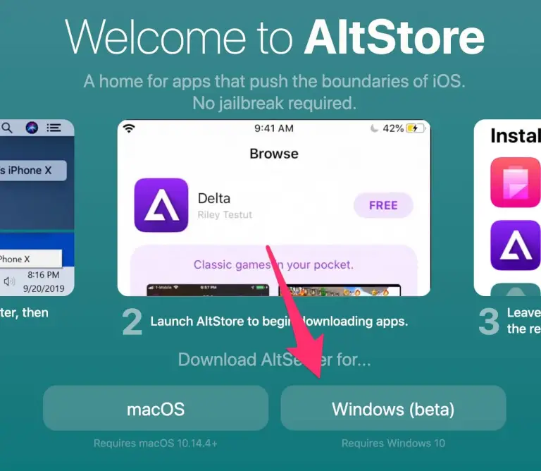 how to install altstore on windows 2