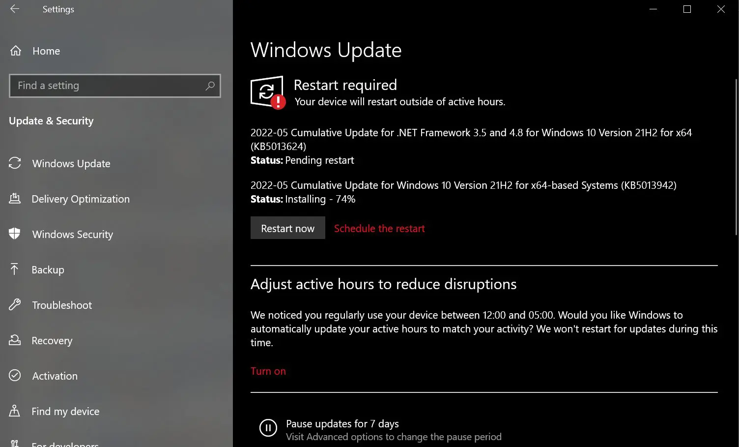 kb5013942 windows update