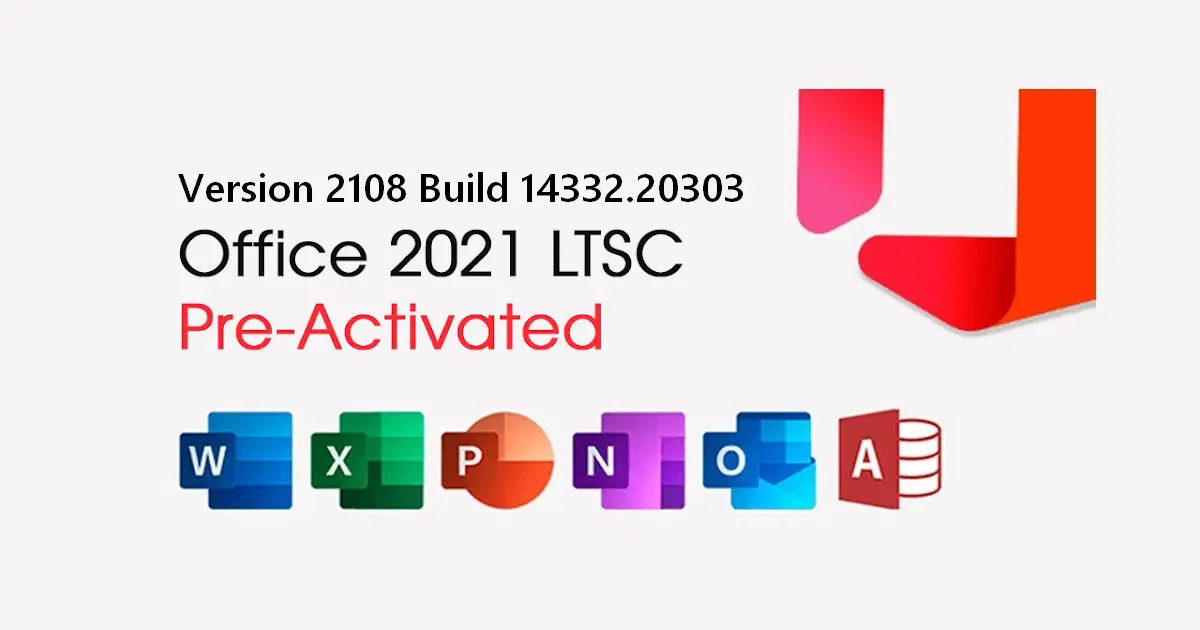 microsoft office 2021 ltsc professional plus version 2108 build 14332 2