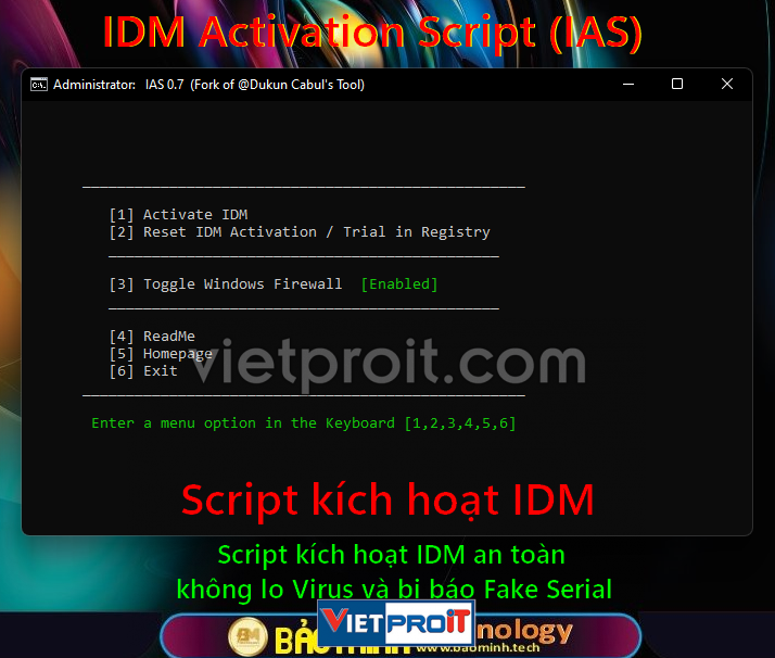 idm activation script ias 0 1