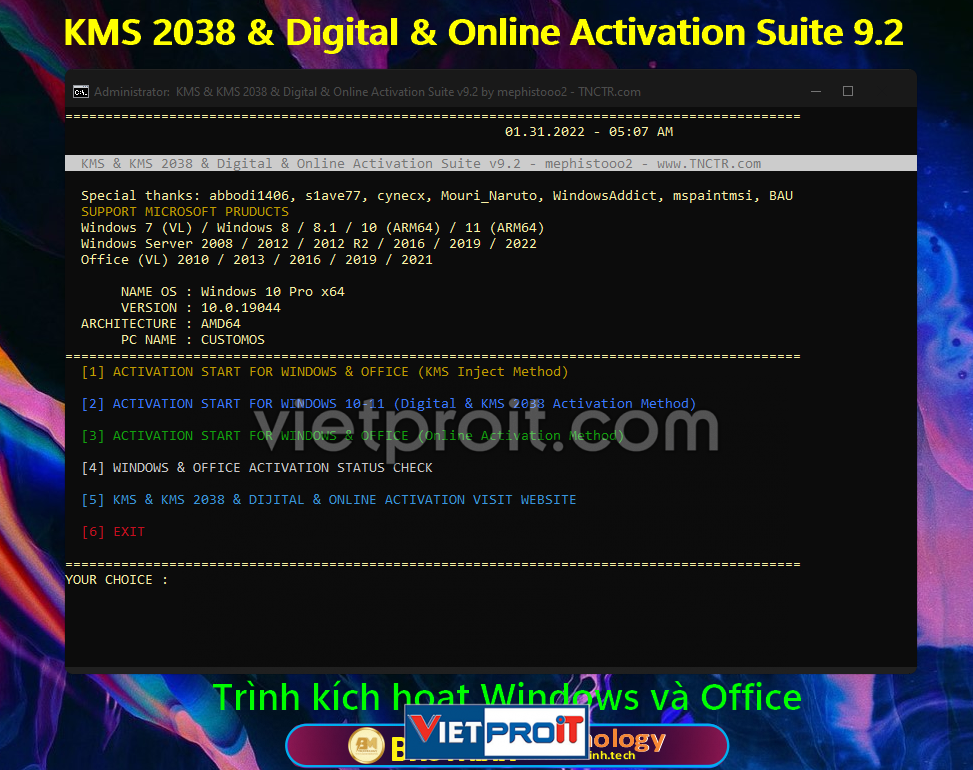 kms 2038 digital online activation suite 9