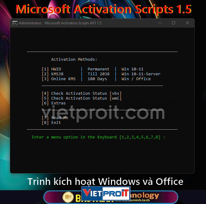 microsoft activation scripts 1 1