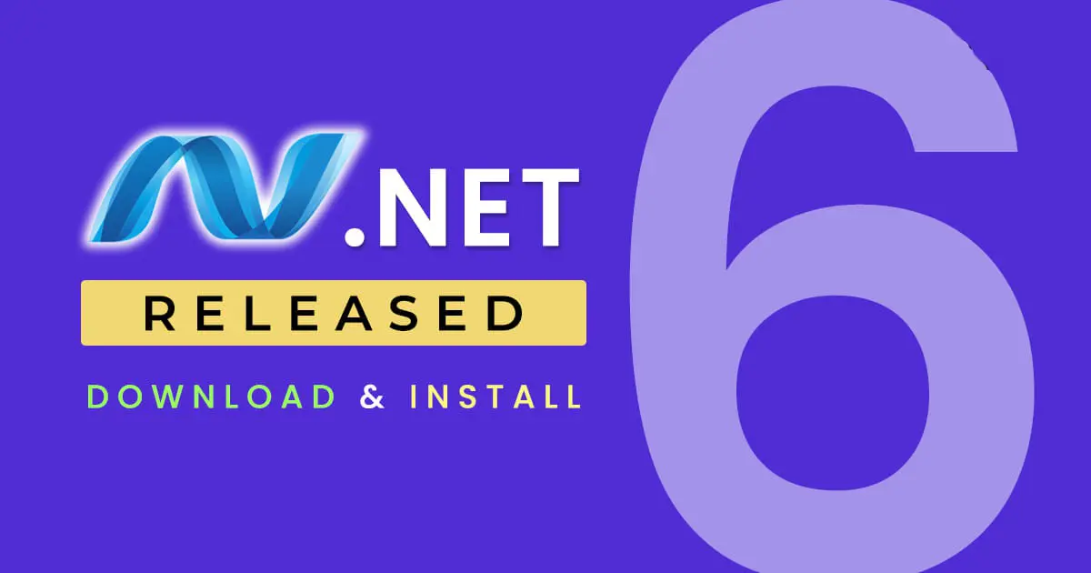 net 6 released download install 1