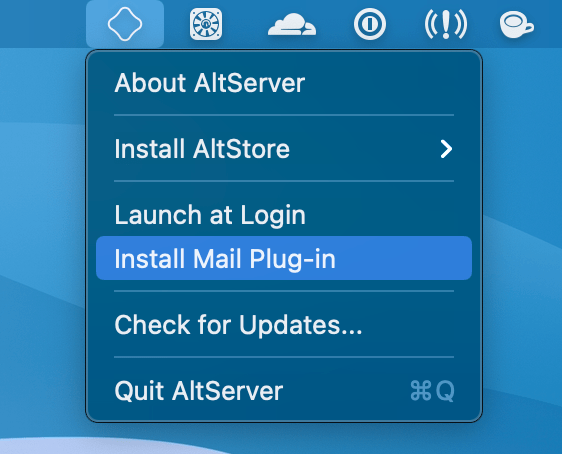 macos big sur altstore install mail plugin