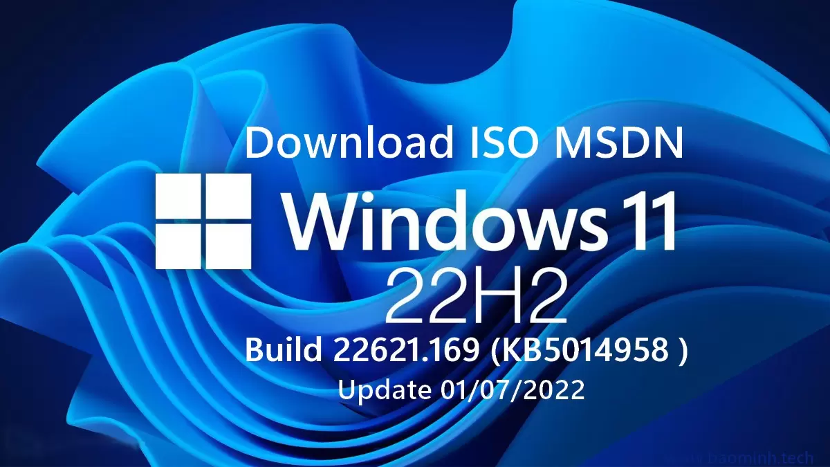windows 11 v22h2 build 22621 1