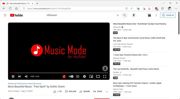music mode for youtube 3 600x330 1