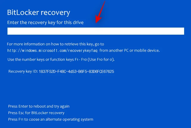 windows 11 bitlocker recovery after restart 1 1