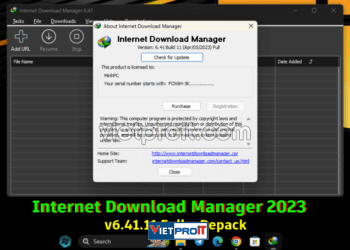 Internet Download Manager 2023 (IDM) 6.41 build 11 Full + Repack